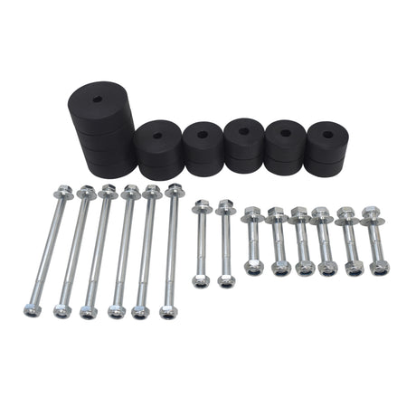 Body Lift Kit 1" Inch Dual Cab Fit For MQ TRITON 2015-2018 Dual Cab MJL-BLK-MBXX2 - Machter