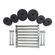 4X4 2" INCH (50MM) Body Lift Kit 4WD Dual Cab Fit For Nissan Navara D40 STX MJL-BLK-NSXX2 - Machter