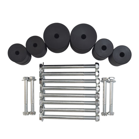 4X4 2" INCH (50MM) Body Lift Kit 4WD Dual Cab Fit For Nissan Navara D40 STX - Machter