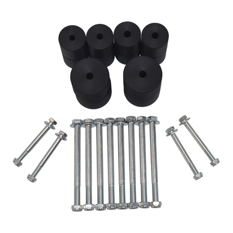 4X4 2" INCH (50MM) Body Lift Kit 4WD Dual Cab Fit For Nissan Navara D40 STX - Machter