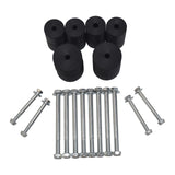 4X4 2" INCH (50MM) Body Lift Kit 4WD Dual Cab Fit For Nissan Navara D40 STX MJL-BLK-NSXX2 - Machter