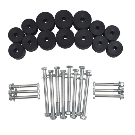4x4 2" 50MM Body Lift Kit 4WD Dual Cab Fit For Nissan Navara NP300 D23 - Machter