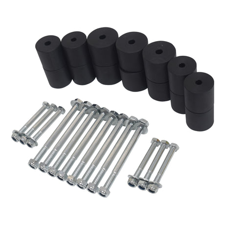 4x4 2" 50MM Body Lift Kit 4WD Dual Cab Fit For Nissan Navara NP300 D23 - Machter