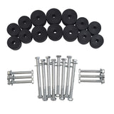 4x4 2" 50MM Body Lift Kit 4WD Dual Cab Fit For Nissan Navara NP300 D23 MJL-BLK-NSXX3 - Machter