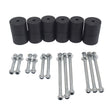 2" INCH (50MM) Body Lift Kit Fit For Toyota Hilux 4X4 2005 TO 2013 4WD DUAL CAB MJL-BLK-TAXX1 - Machter