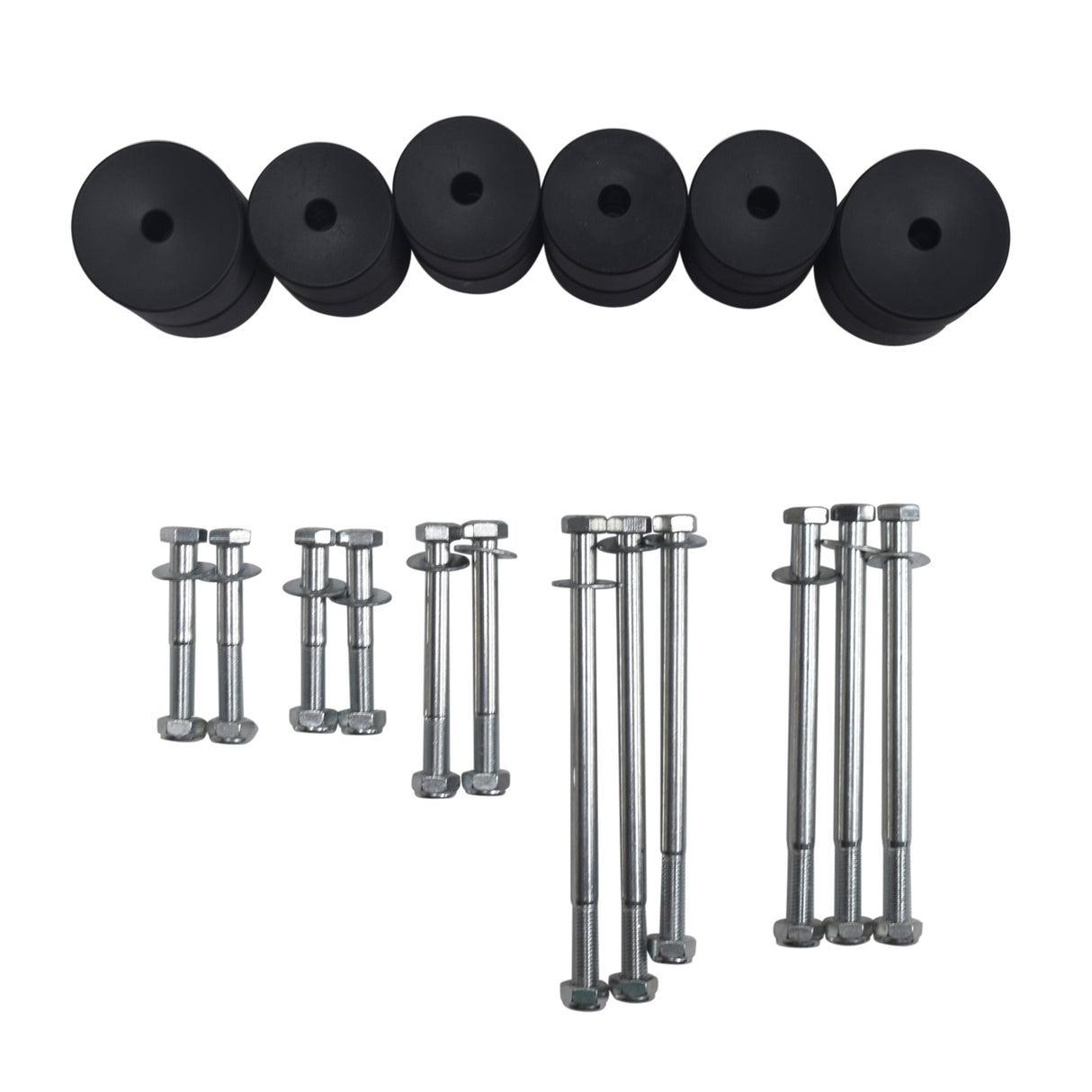 2" INCH (50MM) Body Lift Kit Fit For Toyota Hilux 4X4 2005 TO 2013 4WD DUAL CAB MJL-BLK-TAXX1 - Machter