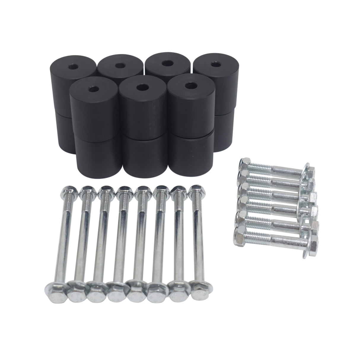 50mm 2" inch Body Lift Kit Raising Blocks Fit For Toyota Hilux 1998-2004 Dual Extra Cab MJL-BLK-TAXX2 - Machter