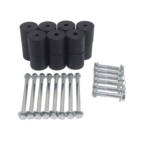 50mm 2" inch Body Lift Kit Raising Blocks Fit For Toyota Hilux 1998-2004 Dual Extra Cab MJL-BLK-TAXX2 - Machter