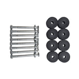 (CAB ONLY) 2 INCH Body Lift Kit (50MM) Fit For HILUX 1984 TO 1997 Dual Cab MJL-BLK-TAXX4 - Machter