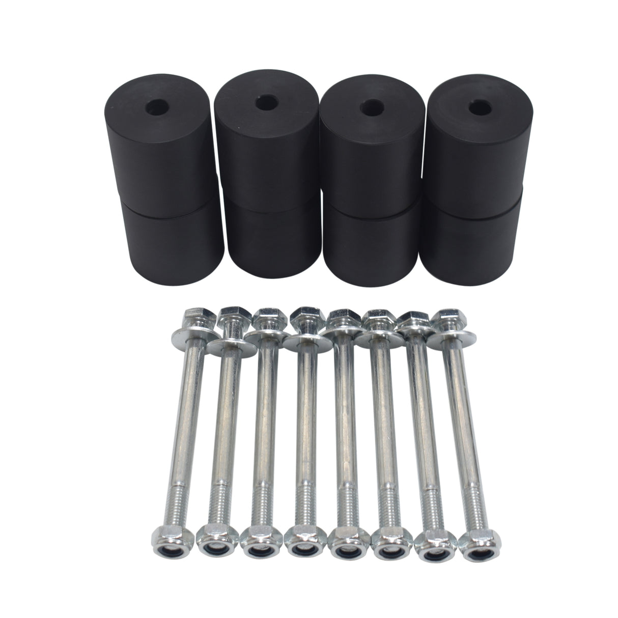 (CAB ONLY) 2 INCH Body Lift Kit (50MM) Fit For HILUX 1984 TO 1997 Dual Cab MJL-BLK-TAXX4 - Machter