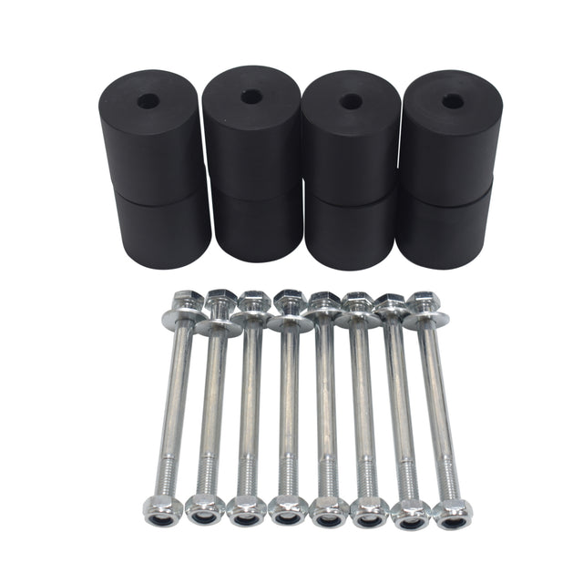 (CAB ONLY) 2 INCH Body Lift Kit (50MM) Fit For HILUX 1984 TO 1997 Dual Cab MJL-BLK-TAXX4 - Machter