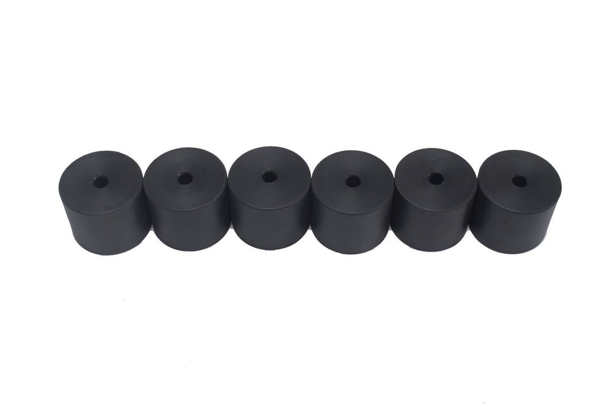 6x 2" 4wd Body Lift Blocks (2 inch) 50mm - HDPE Plastic riser Lift Kit. Ute MJL-BLK-XX2 - Machter