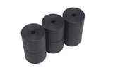 Universal 1'' Polyethylene Body Lift Blocks (70mm Dia x 25mm High x 10mm Holes) MJL-BLK-XX4 - Machter