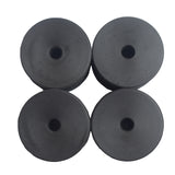 8 Pcs Universal 1'' Polyethylene Body Lift Block 70mm Dia x 25mm High x 10mm Hole MJL-BLK-XX5 - Machter