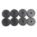 8 Pcs Universal 1'' Polyethylene Body Lift Block 70mm Dia x 25mm High x 10mm Hole MJL-BLK-XX5 - Machter