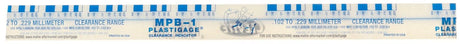 CLEVITE PLASTIGAGE Blue .004 .009 MPB1 - Permaseal | Universal Auto Spares