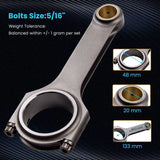 MAX PEEDING RODS 4x Connecting Rods Rod Fit For Mazda Miata MX51.616v 1.8 133mm Conrods ARP2000 MPR-CR-MA001 - Machter