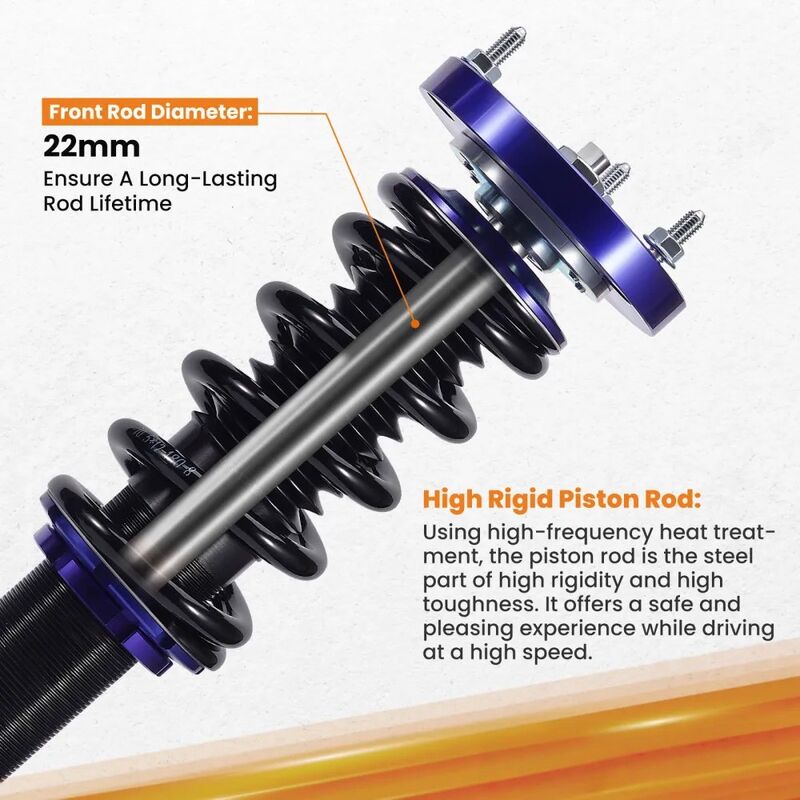 MAX PEEDING RODS 24Ways Adjustable Coilover Fit For BMW E46 320i 323i 325i 328i 330i Shock Absorber MPR-SA-BMW001 - Machter
