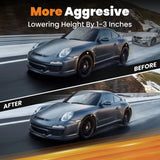 MAX PEEDING RODS 24 Levels Adjustable Coilover Fit For Honda Civic EC ED EE EF Lowering Kit 1988-1991 MPR-SA-HD001 - Machter