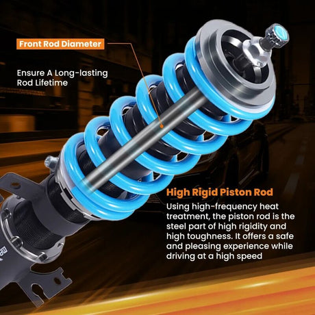 MAX PEEDING RODS T6 Series Coilover 24Levels Damping Fit For Holden Commodore VE Ute 2006-2013 MPR-SC-HLN001 - Machter