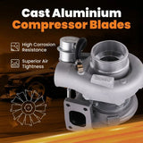 MAX PEEDING RODS Universal GT28 GT2871 Billet Turbocharger For 1.5L-2.0L Water And Oil Cooled MPR-TBCM-UN001 - Machter