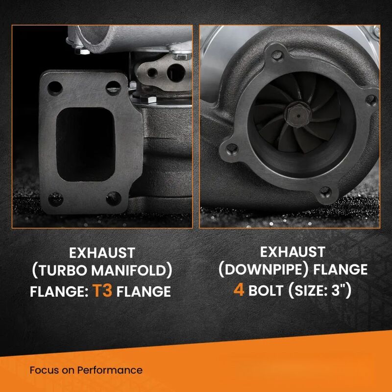 MAX PEEDING RODS Anti-Surge Compressor Turbocharger Bearing Up To 600HP For GT35 GT3582 Turbo Fit For Charger T3 AR.70/63 MPR-TBCM-UN002 - Machter