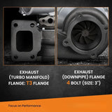 MAX PEEDING RODS Anti-Surge Compressor Turbocharger Bearing Up To 600HP For GT35 GT3582 Turbo Fit For Charger T3 AR.70/63 MPR-TBCM-UN002 - Machter