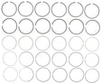 Chrysler Ring Set 4.0L 242 Set 96-09 MR638 020 - Austral | Universal Auto Spares