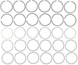 Jeep 3.8L Egt Ring Set MR639 STD - Austral | Universal Auto Spares