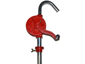 Metal Rotary Oil Pump 205 Litre 44 Gallon Suitable For Oil Only - Tool King
