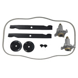 Deck Rebuild Kit Fit For 42" Husqvarna Craftsman Spindles Belt Pulley Blades MSA-006 - Machter