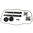 Deck Rebuild Kit Fit For 42" Husqvarna Craftsman Spindles Belt Pulley Blades MSA-006 - Machter