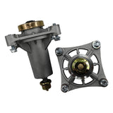 Deck Rebuild Kit Fit For 42" Husqvarna Craftsman Spindles Belt Pulley Blades MSA-006 - Machter