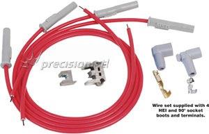 8.5 Multi Angle S/Plug Leads V8 Straight Plug End MSD31199 - MSD