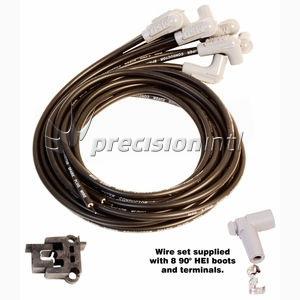 8.5 Super CON S/Plug Lead Set Universal V8 90 Plug Boots MSD31223 - MSD