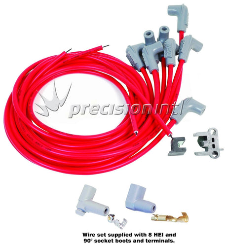 8.5 Super CON S/Plug Lead Set Universal V8 90 Plug Boots MSD31239 - MSD
