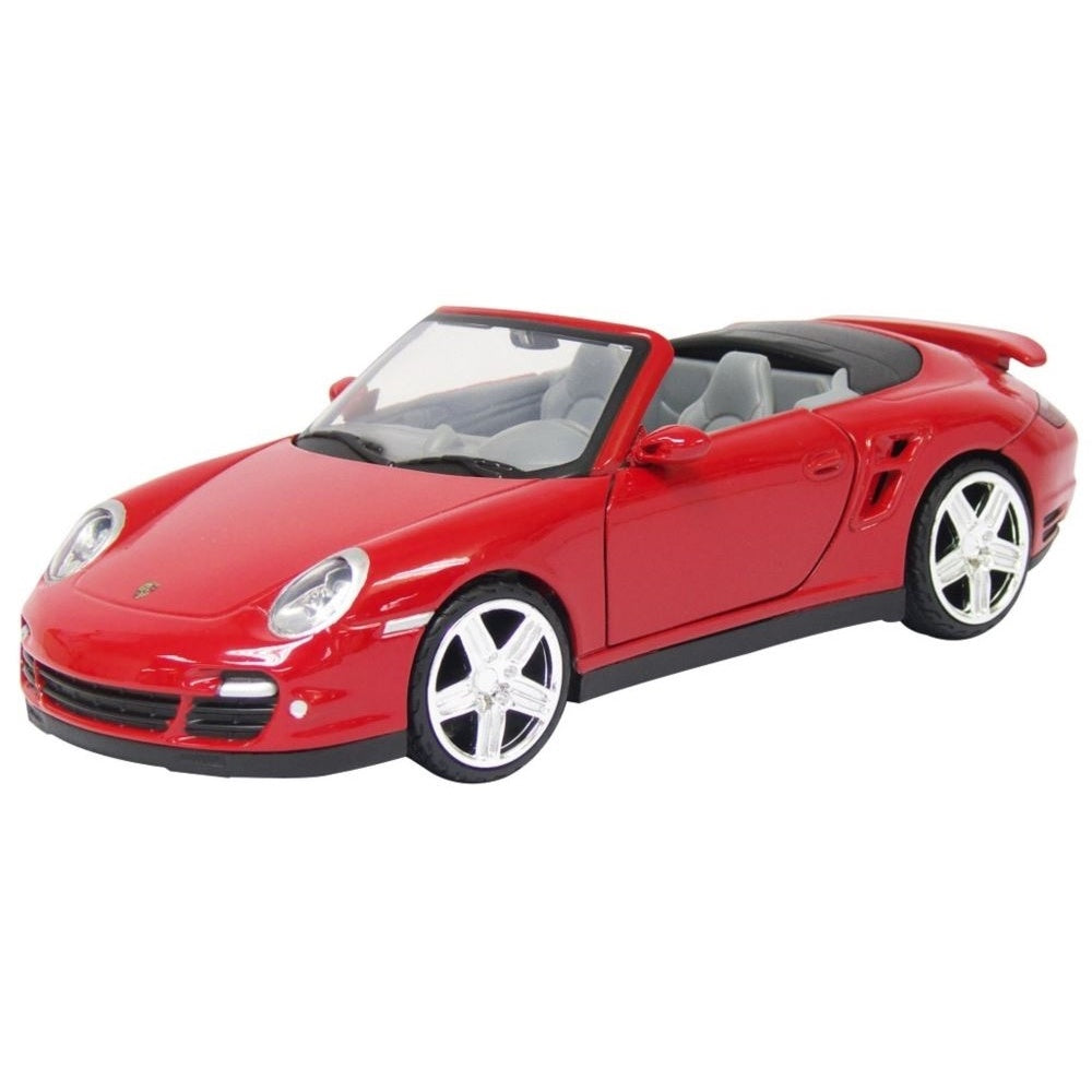 Porsche 911 Turbo Cabriolet Diecast Model Car 1:24 Scale (Approx. 18–20cm) Collectible | Universal Auto Spares