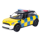 Mini Cooper S Countryman Police Series Diecast Model Car 1:43 Scale (Approx. 10–11cm) Collectible | Universal Auto Spares