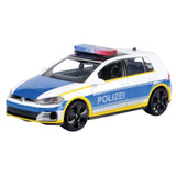 Volkswagen Golf A7 GTI Polizei Police Series Diecast Model Car 1:43 Scale (Approx. 10–11cm) Collectible | Universal Auto Spares