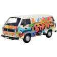 Volkswagen Type 2 (T3) Wow Bravo Graffiti Diecast Model Car 1:24 Scale (Approx. 18–20cm) Collectible | Universal Auto Spares