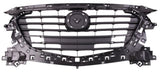 Front Grille (Black) Mazda 3 BN 2016 - 2019 MZ03 - GRI - 21F - Sterling Parts - Grilles & Bumper Parts - Sterling Parts