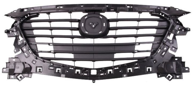 Front Grille (Black) Mazda 3 BN 2016 - 2019 MZ03 - GRI - 21F - Sterling Parts - Grilles & Bumper Parts - Sterling Parts