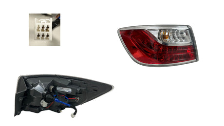 Tail Light (Outer, LHS) Mazda CX-9 TB 2009 - 2012 MZCX-TAL-47L - Sterling Parts