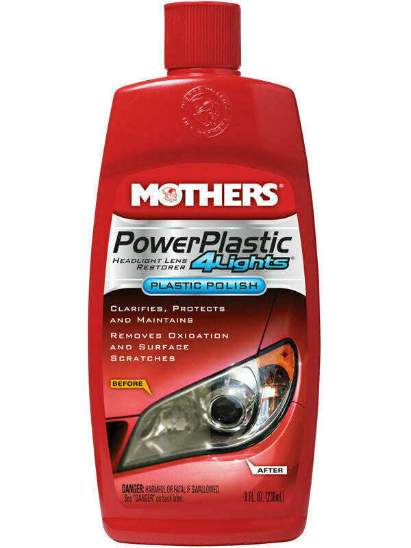 Powerplastic 4Lights Headlight Lens Restorer 236ml - Mothers