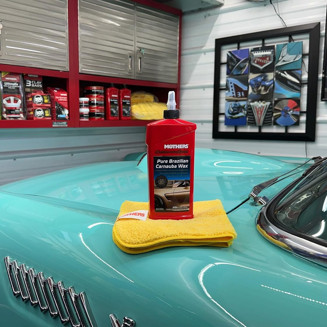 CALIFORNIA GOLD® PURE BRAZILIAN CARNAUBA WAX LIQUID 3.785L - Mothers