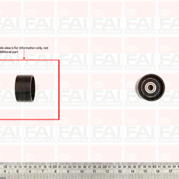 Timing Belt Idler HOLDEN Z19DT SOHC Z19DTH DOHC NBT408 - FAI