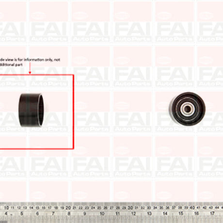 Timing Belt Idler HOLDEN Z19DT SOHC Z19DTH DOHC NBT408 - FAI