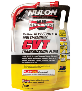 Full Synthetic Multi-Vehicle CVT Transmission Fluid - Nulon 1L