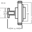 Fan Clutch NISSAN CA20 Z22 VG30E NFC10 - NEP
