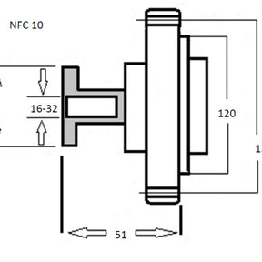 Fan Clutch NISSAN CA20 Z22 VG30E NFC10 - NEP